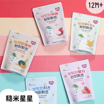 韓爸田園日記 糙米星星餅