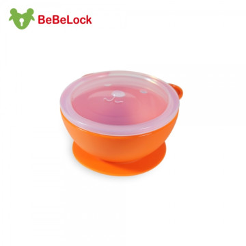 BeBeLock 幼兒矽膠餐碗 兩色可選