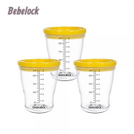 BeBeLock 防漏儲存杯(3入/240ml) 三色可選