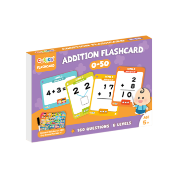 Curios 數學認知可擦拭遊戲組 加法練習