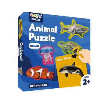 Curios 幼兒配對進階拼圖系列 海洋生物