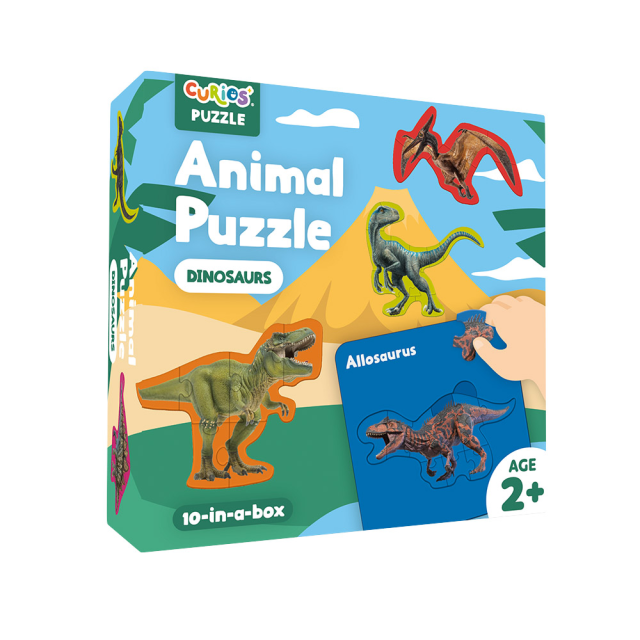 Curios 幼兒配對進階拼圖系列 恐龍世界
