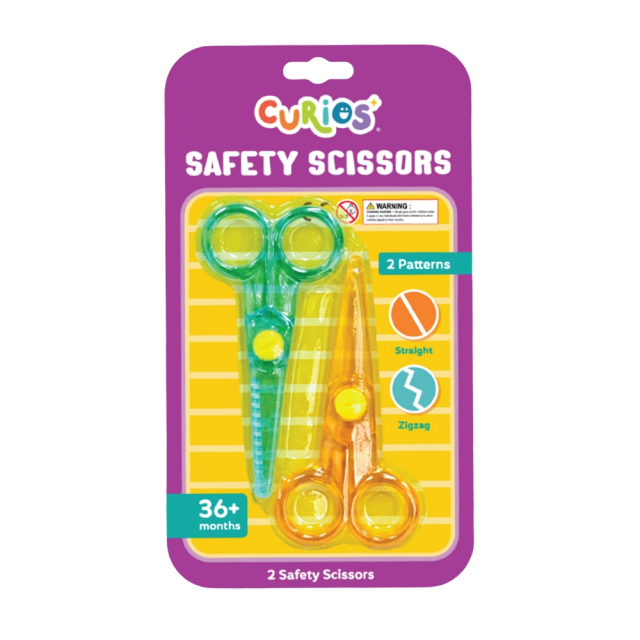 Curios 兒童無刀片安全剪刀(2pcs)