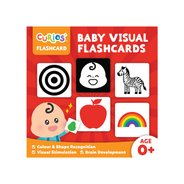 Curios 嬰兒視覺發展遊戲卡(10pcs)