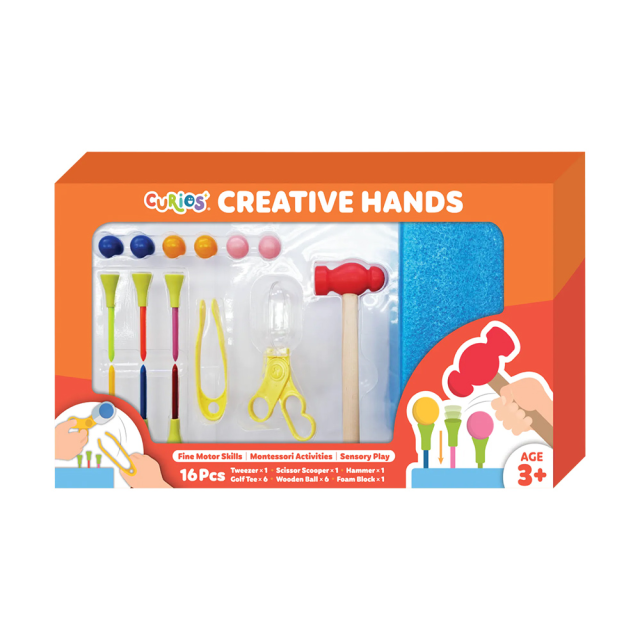 Curios 兒童創意小手遊戲套組(16pcs)