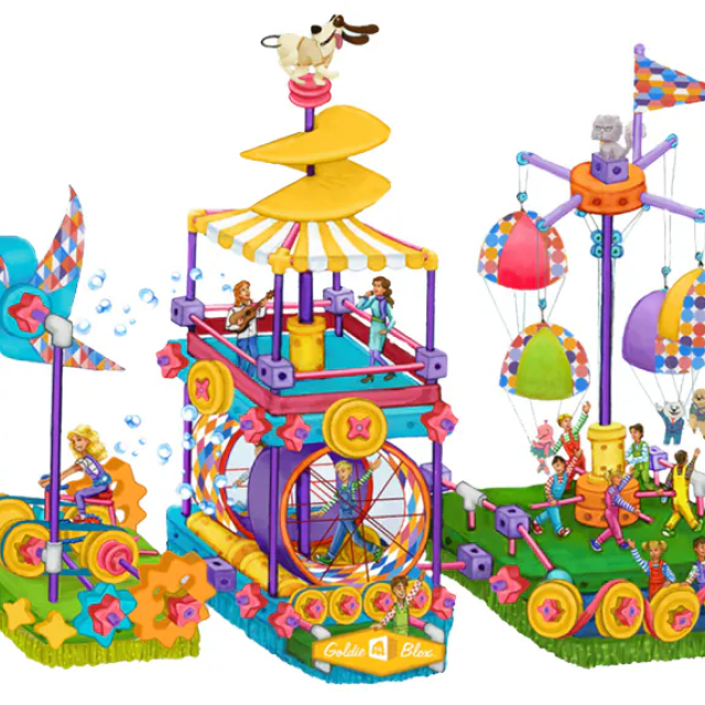 Goldieblox 歡樂遊行