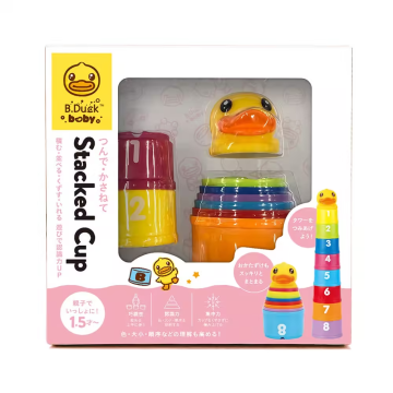 Silverback B.Duck疊疊樂-ABC、123