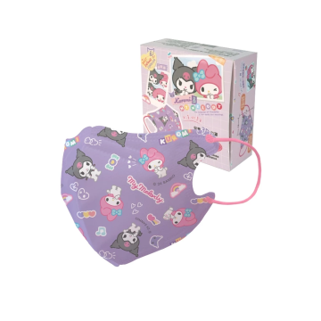 SuperBO 兒童盒裝立體口罩(20入/盒) 三麗鷗