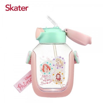 Skater 6DX吸管水壺530ml 迪士尼公主