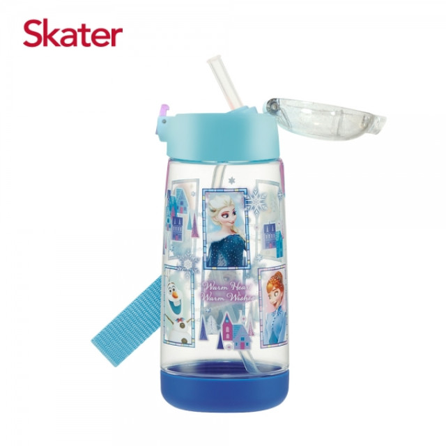 Skater PET吸管水壺480ml 冰雪奇緣ADV