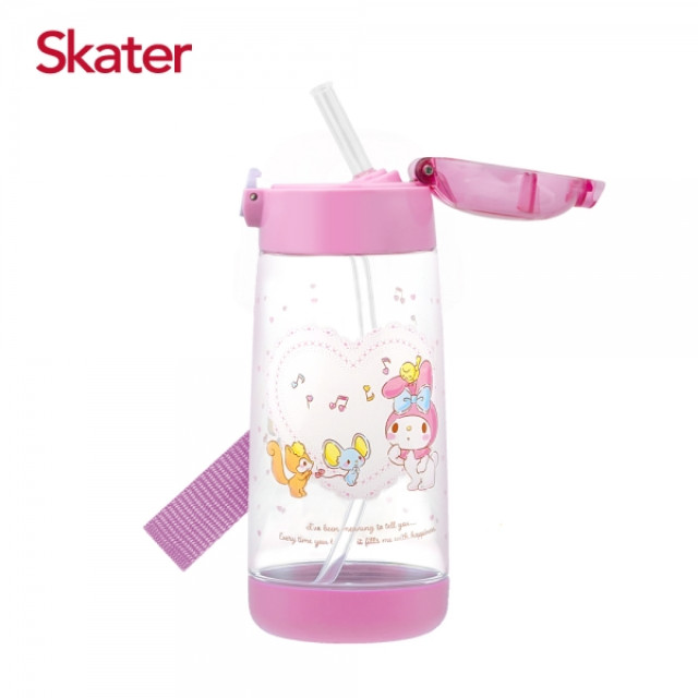 Skater PET吸管水壺480ml 美樂蒂