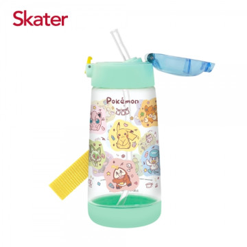 Skater PET吸管水壺480ml 寶可夢