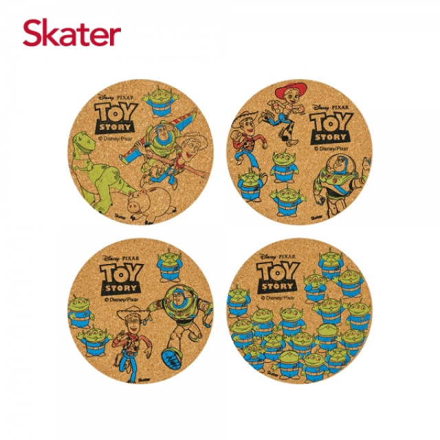 Skater 杯墊4入