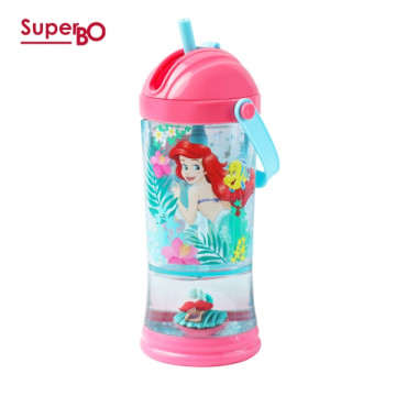 SuperBO 提把吸管水壺310ml 小美人魚