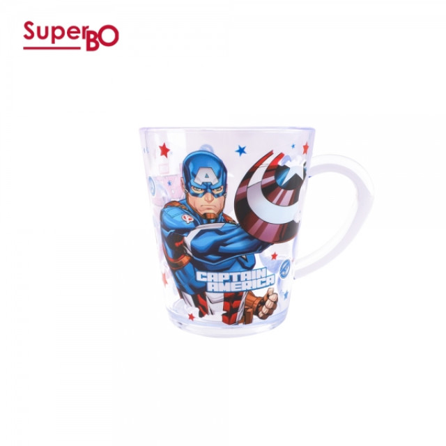 SuperBO 水晶杯260ml 美國隊長