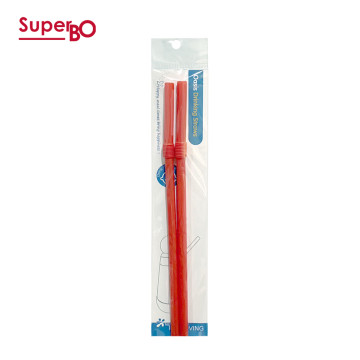 SuperBO 水晶球水壺325ml 替換吸管2入組 三色