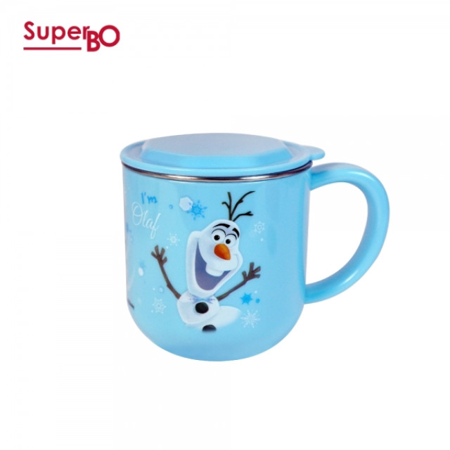 SuperBO 不鏽鋼水杯260ml 雪寶