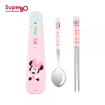 SuperBO 不鏽鋼匙筷組(附盒)