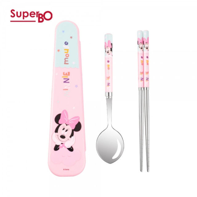 SuperBO 不鏽鋼匙筷組(附盒)