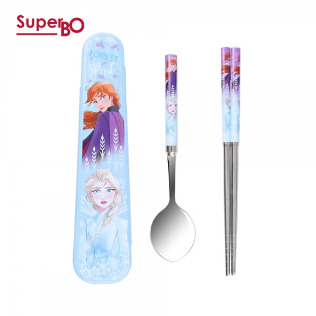 SuperBO 不鏽鋼匙筷組(附盒)