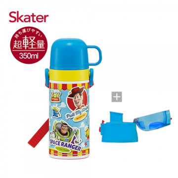 Skater 不鏽鋼保溫水壺(直飲420ml+杯蓋組) 玩具總動員