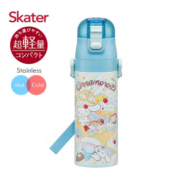 Skater 不鏽鋼直飲保溫水壺470ml 大耳狗FANCY
