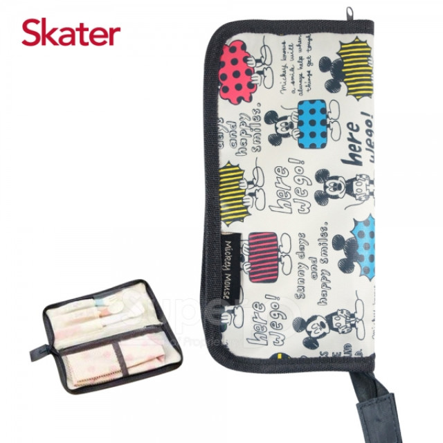 Skater 外出餐具收納袋 兩款可選