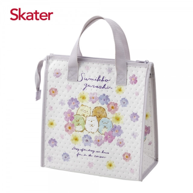 Skater 保溫便當袋 角落小生物Flower