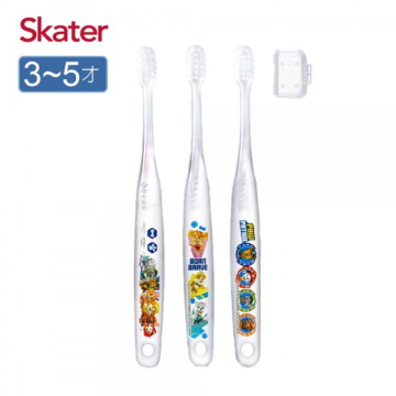 Skater 兒童牙刷(3-5歲)3入組 汪汪隊PAWSIBLE