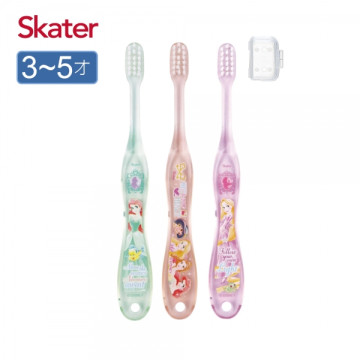 Skater 兒童牙刷(3-5歲)3入組 Jelly迪士尼公主