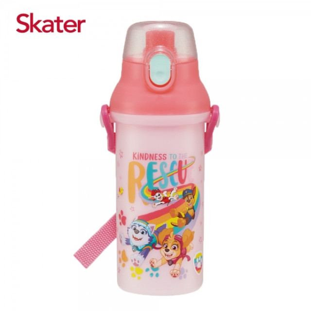 Skater 銀離子直飲水壺480ml 汪汪隊-粉
