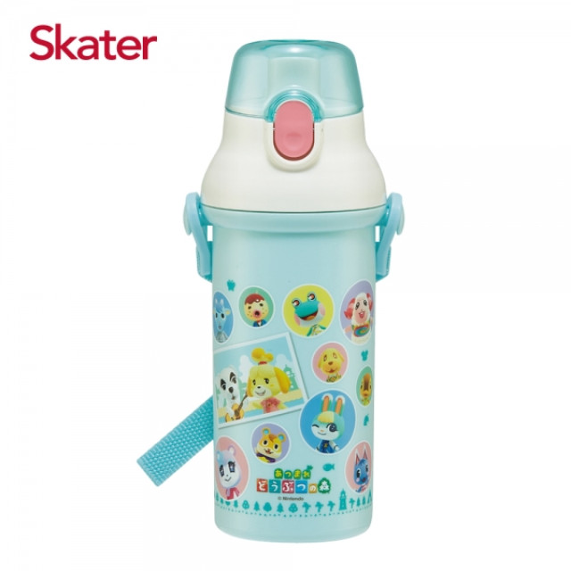 Skater 銀離子直飲水壺480ml 動物森友會