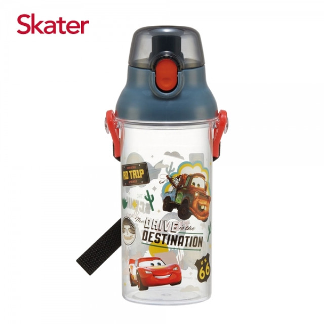 Skater 直飲透明水壺480ml 閃電麥坤Drive