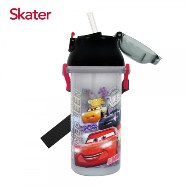 Skater 吸管銀離子水壺480ml 閃電麥坤LMQ