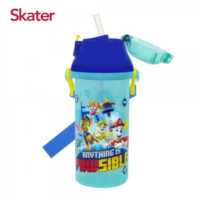 Skater 吸管銀離子水壺480ml 汪汪隊立大功