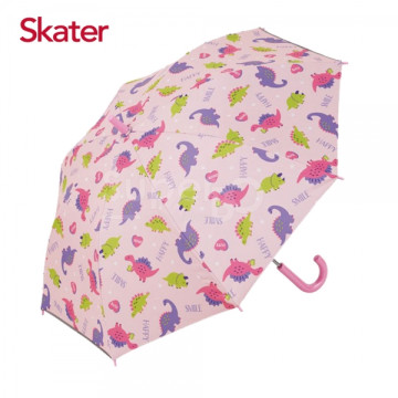 Skater 晴雨傘(50cm) 恐龍粉