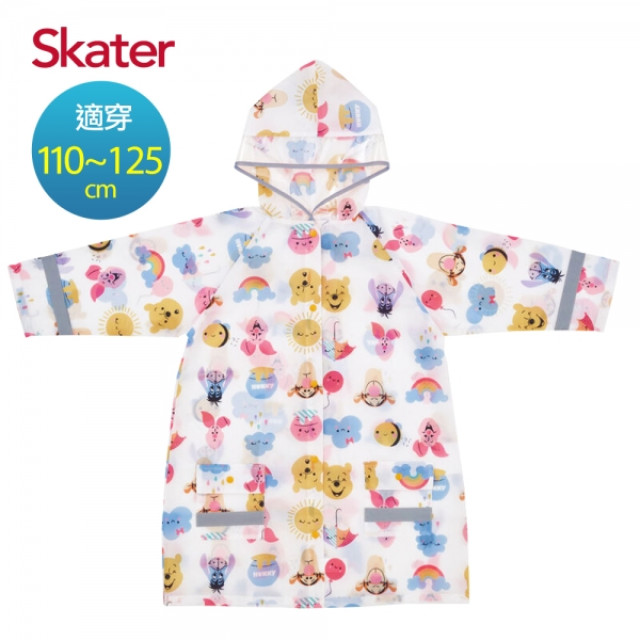 Skater 背包型兒童雨衣 維尼