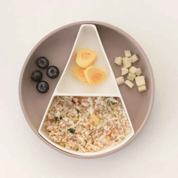 UBMOM ABC分隔式吸盤餐盤