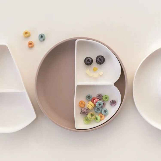 UBMOM ABC分隔式吸盤餐盤