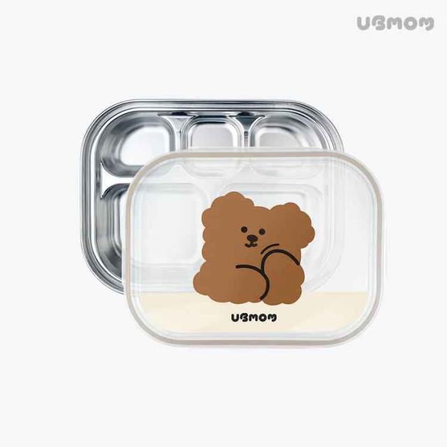 UBMOM 可可狗不銹鋼餐盤