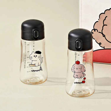 UBMOM 吸管杯 畫家貓咪/可可狗360ML