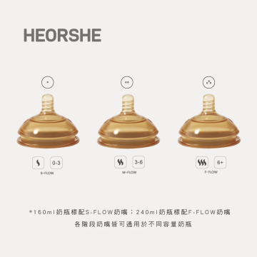 芽比兔 仿母乳奶瓶奶嘴2入