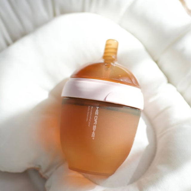 芽比兔 仿母乳奶瓶奶嘴2入