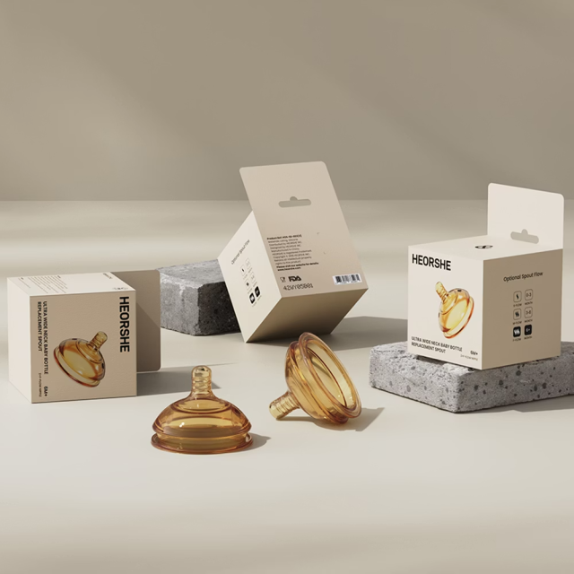 芽比兔 仿母乳奶瓶奶嘴2入