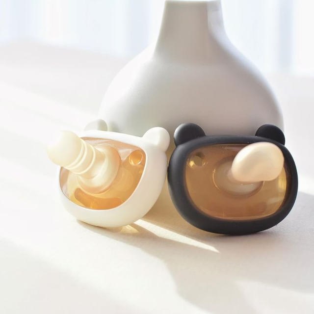 芽比兔 全矽膠安撫奶嘴組