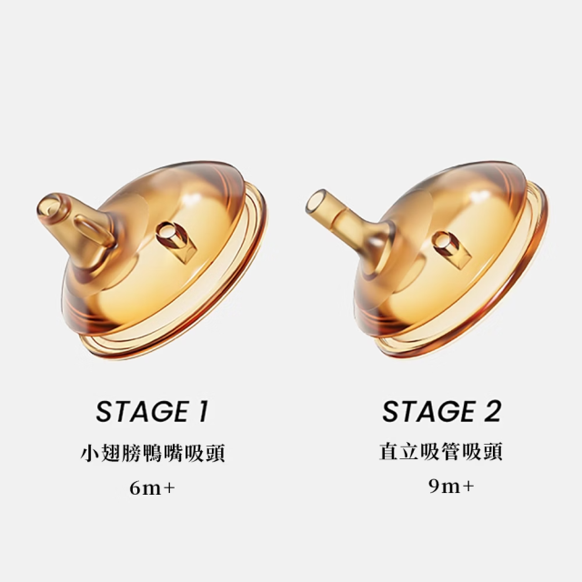 芽比兔 學習水杯奶嘴