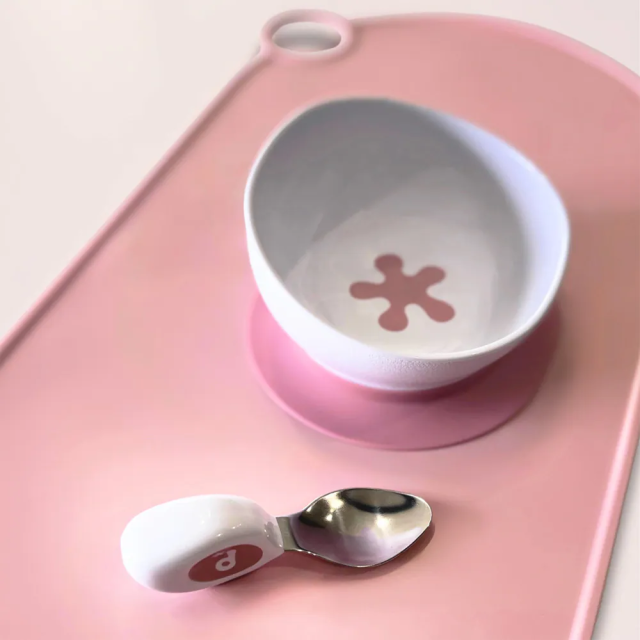 doddl 英國人體工學兒童可掛式防滑矽膠餐墊