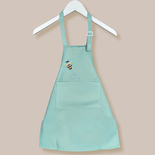 doddl 英國兒童小廚師3件組禮盒+湖水綠矽膠餐墊