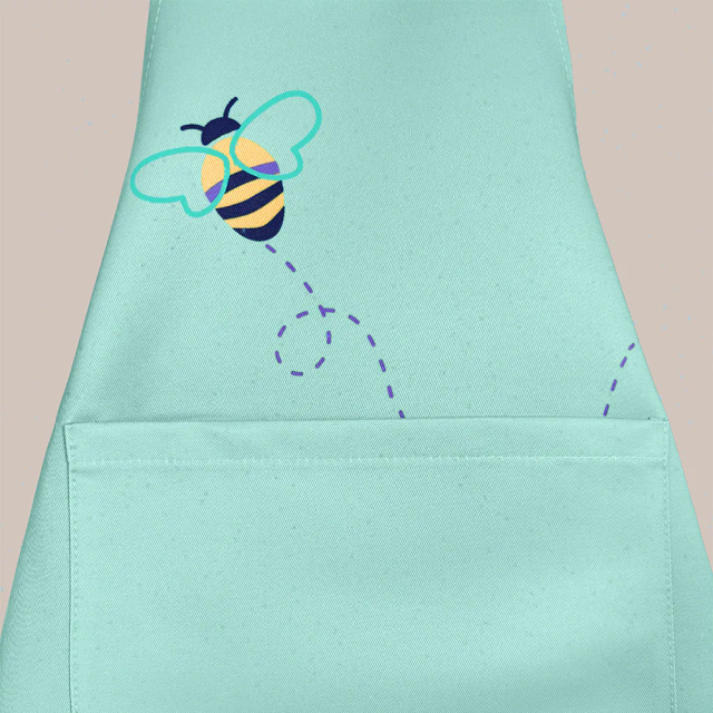 doddl 英國兒童小廚師3件組禮盒+湖水綠矽膠餐墊