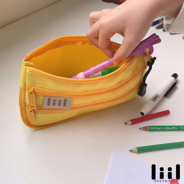 理理包liil  紋理三拉鏈袋_XS